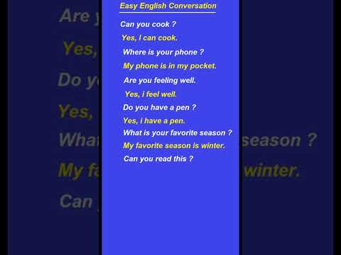 Easy English Conversation | Most Useful English Sentences in Daily Life