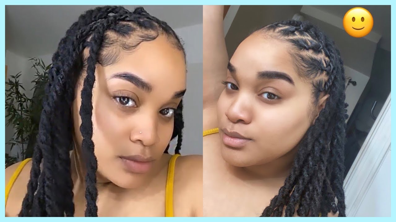 Basic Retwist & Style (Rope Twist) Quarantine YouTube