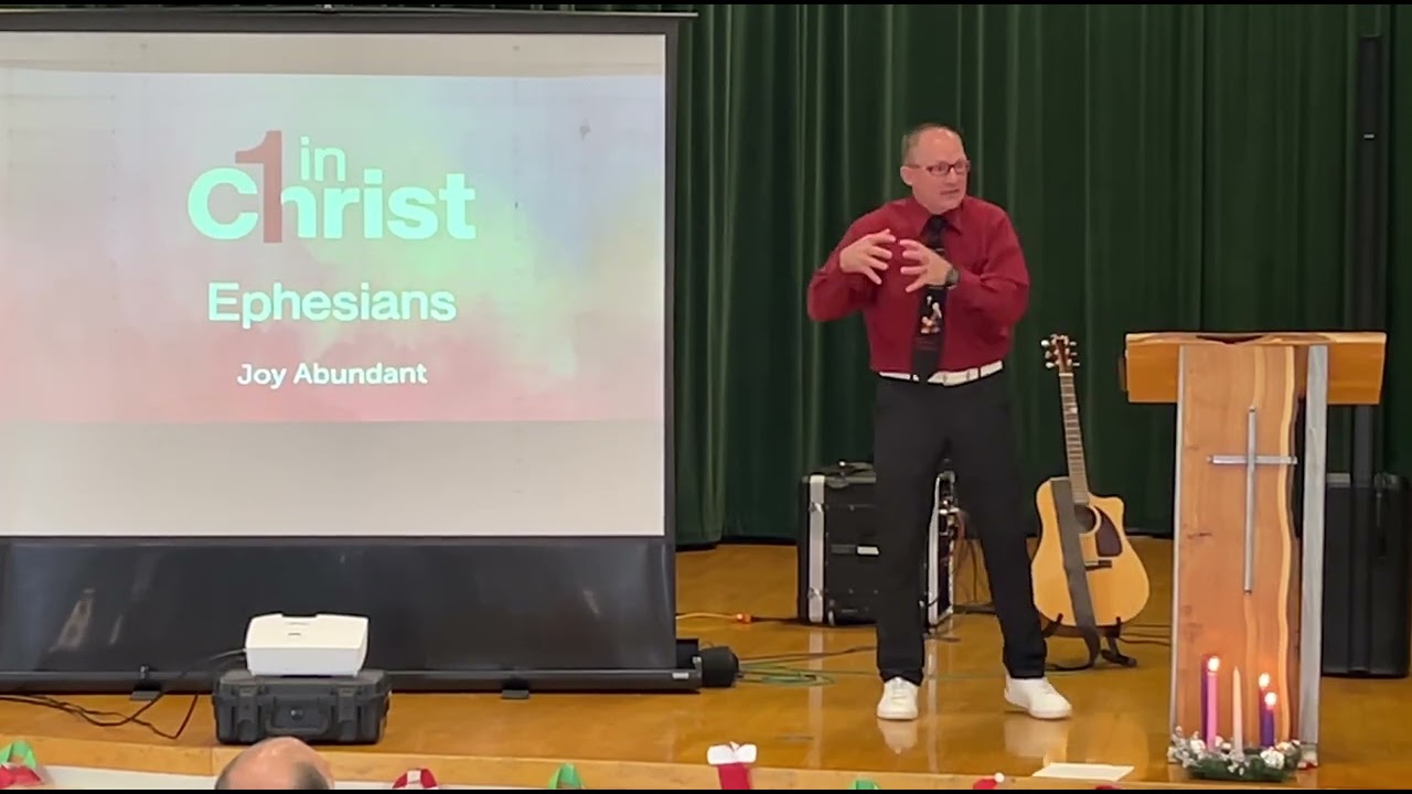 Ephesians | "Joy Abundant" | Pastor Aaron Umpleby | Pendleton Hope Venture Church