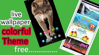set wallpaper like aise. || free colorful theme 🔥🔥  free live wallpaper. screenshot 2