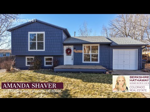 112 Starline Ave, Lafayette, CO home video tour