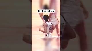 Julius Erving vs Lakers in 1979 🔥 #nba #basketball #sports #juliuserving #shorts