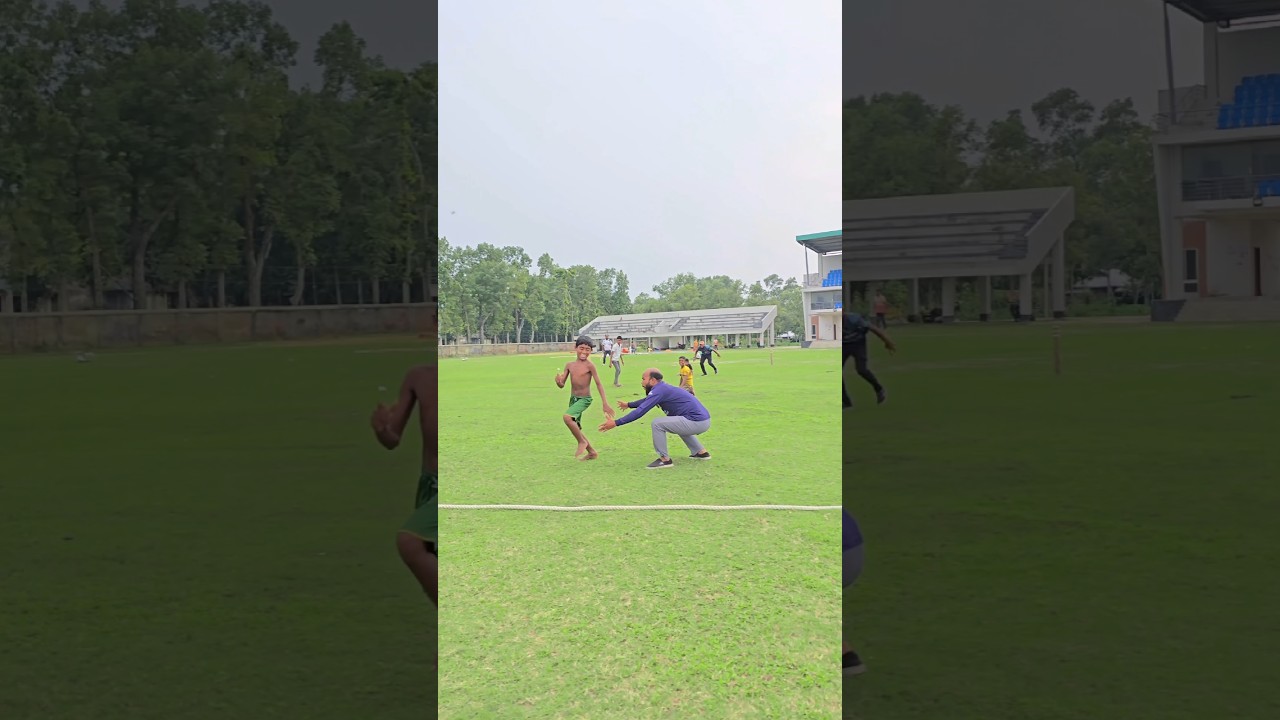 I hit a four with the world's biggest cricket ball. #fastbowler #cricket #funnyvideos #shorts #fun