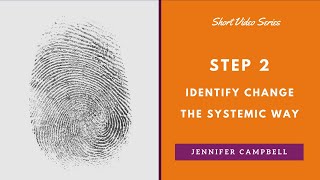 Step 2 - Identify Change the Systemic Way - the Systemic Change Leadership Journey