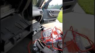 1999 Honda CRV radio/AMP install