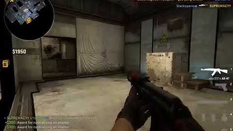 CSGO Ace Clutch in FaceIt Pug