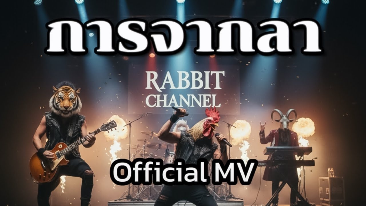 เพลง การจากลา - Rabbit Channel - [OFFICIAL MV]