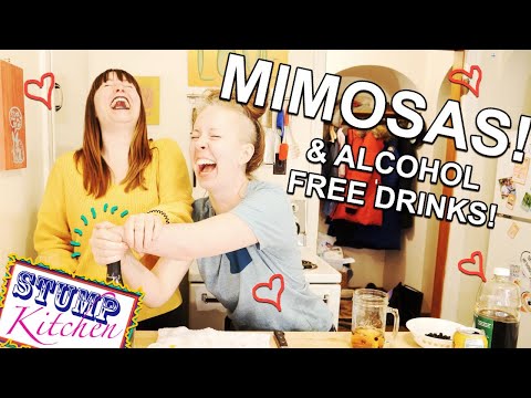 How to Make MIMOSAS (& alcohol-free spirits!)
