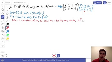 A4   Determining if a linear transformation is injective and surjective