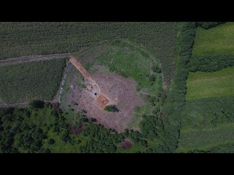 სოფ. ცვანეში მდებარე ხელოვნური ნამოსახლარი ბორცვი - დიხაგუძუბა