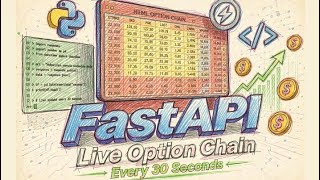Retrieve HTML Option Chain Data Table Every 30s Utilizing FastAPI