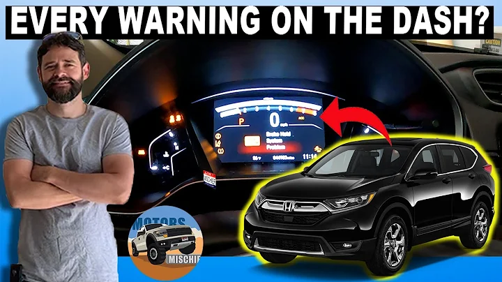 Honda CRV Every Warning Light On Dash - 2 Min Tutorial