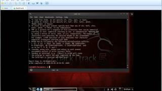 ITEC 4321 BackTrack Part 1 - by Michael Harvey