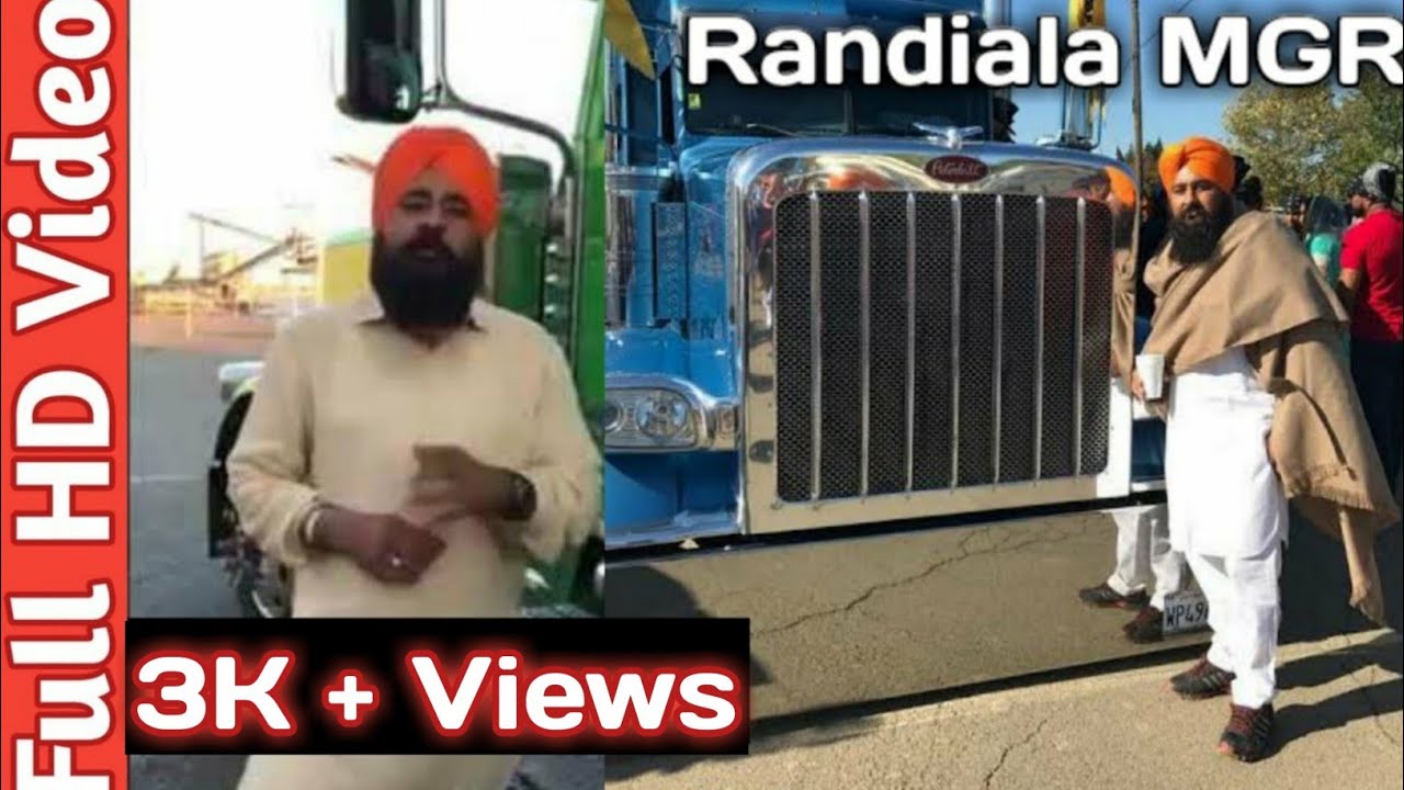 Rajwinder singh randiala | randiale wala new song | new punjabi song | punjabi truck driver sher 🚛🇺🇸