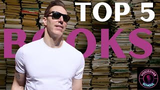 My Top 5 Books For Voiceover Success | And Success At ANYTHING!