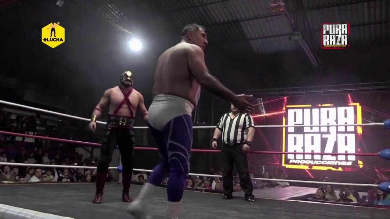 Hechicero vs Blue Panther - Pura Raza Producciones - Arena López Mateos