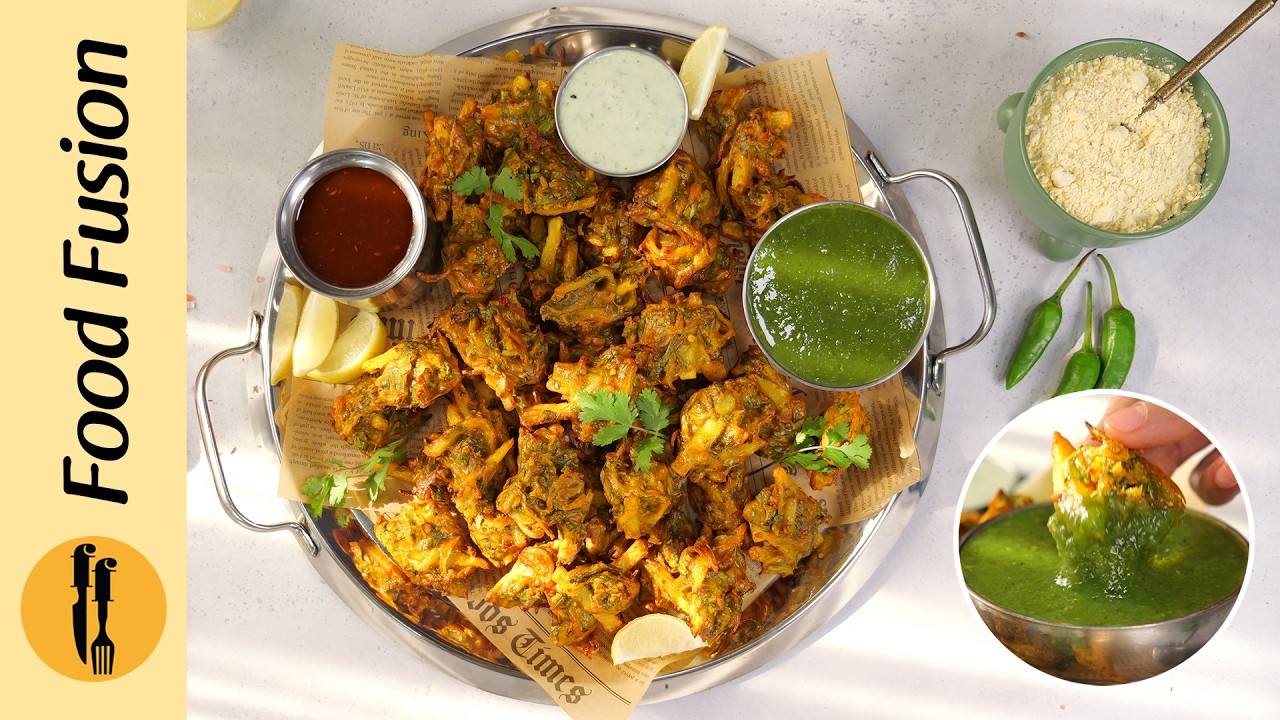 Street Style Mix Pakora Ramadan Special Recipe By Food Fusion