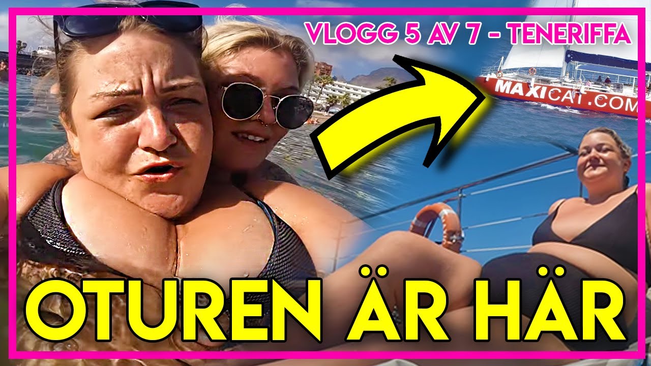 VÄRSTA BÅTRESAN HITTILLS MEN DE BLIR KUL ÄNDÅ | VLOGG 5 AV 7 TENERIFFA