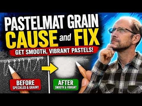FIX Pastelmat Grain + why it happens - Pastel lesson