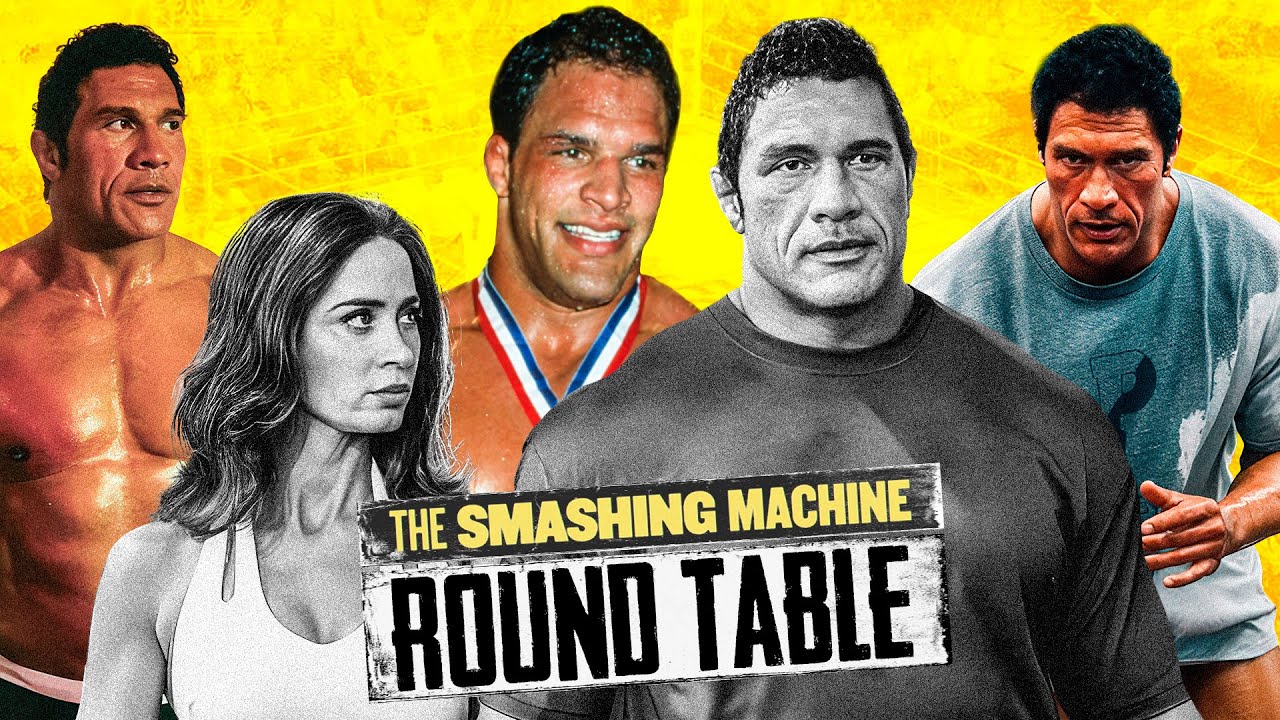 The Rock, Mark Kerr, & Benny Safdie Discuss The Making of 'The Smashing Machine', MMA Roundtable
