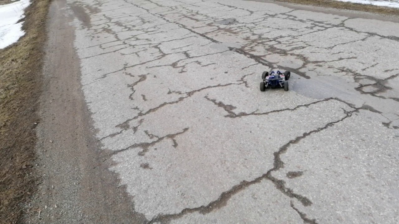 Kyosho inferno mp 7.5 sports.  top speed 64km/h