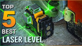 Top 5 Best Laser Levels For Homeoutdoor Use, Construction Work & Electricians Review 2023