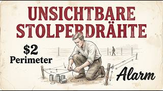 Improvisierte Perimeter-Alarme So sicherst du dein Grundstück mit Angelschnur und einfachen Mitteln