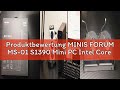 Produktbewertung MINIS FORUM MS-01 S1390 Mini PC Intel Core i9-13900H (vPro Enterprise Support) 32Go