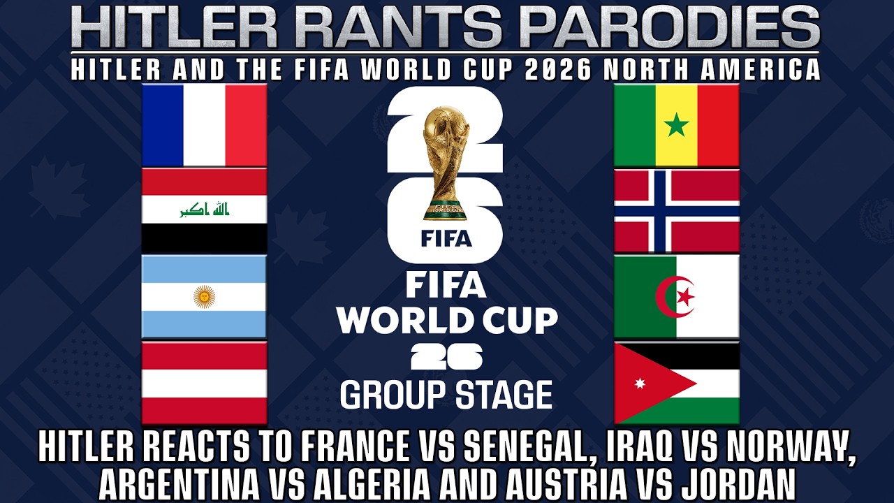 Hitler reacts to France vs Senegal | Iraq vs Norway | Argentina vs Algeria | Austria vs Jordan