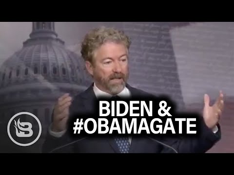 Rand Paul Exposes Joe Biden's Ties To Obamagate