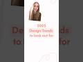 2025 Design Trends you Need to Know 🙌🏼 #design