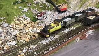 DCC shuttle system with ABC braking added.