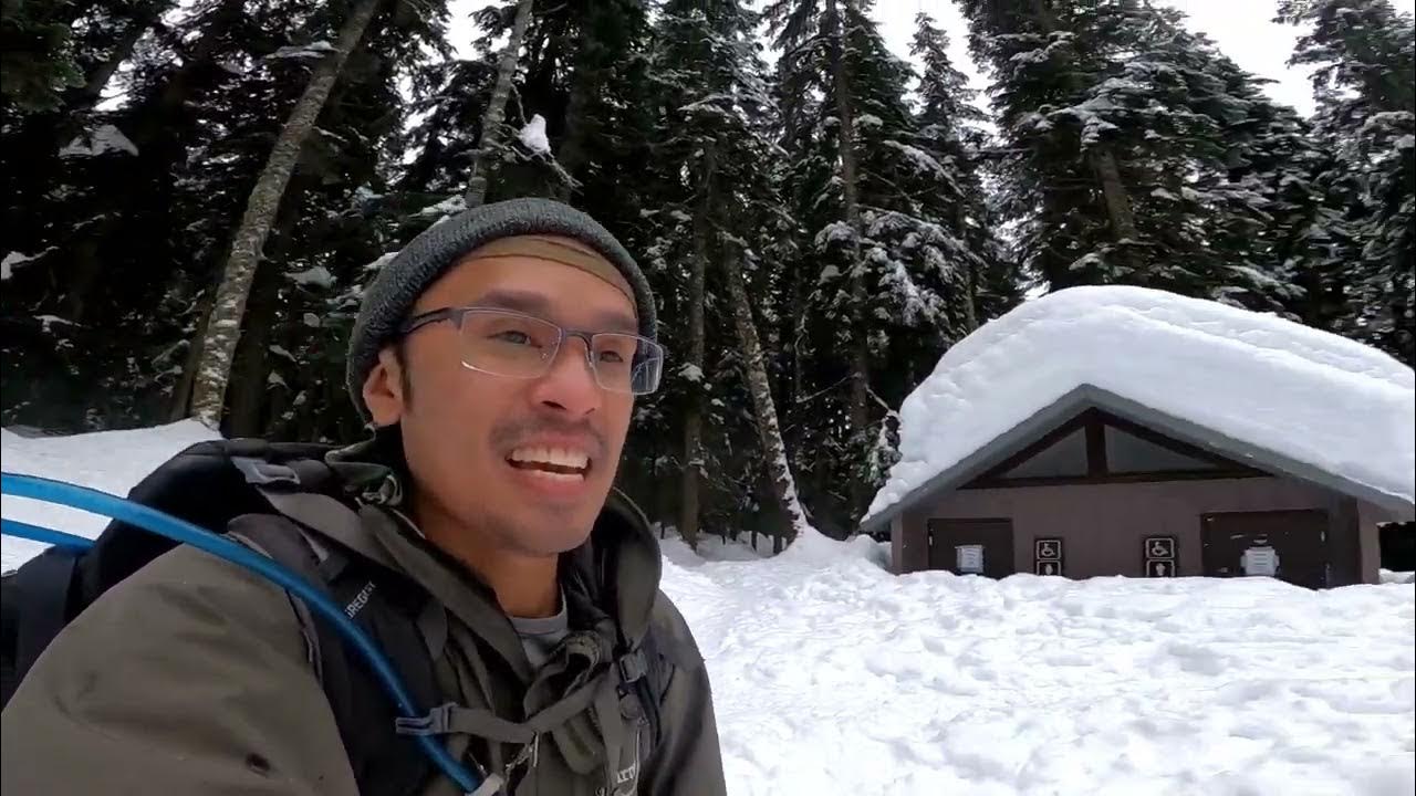 PCT North Snoqualmie (Kendall Katwalk) Snowshoe 2023 YouTube