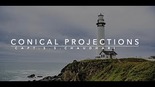 Conical Projections | Capt. S.S. Chaudhari Lecture 33 Different Map Projections