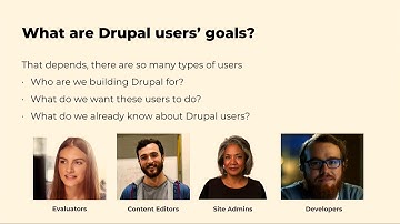 DrupalCon Seattle 2019: The Admin UX Study - What do Content Editors Want?