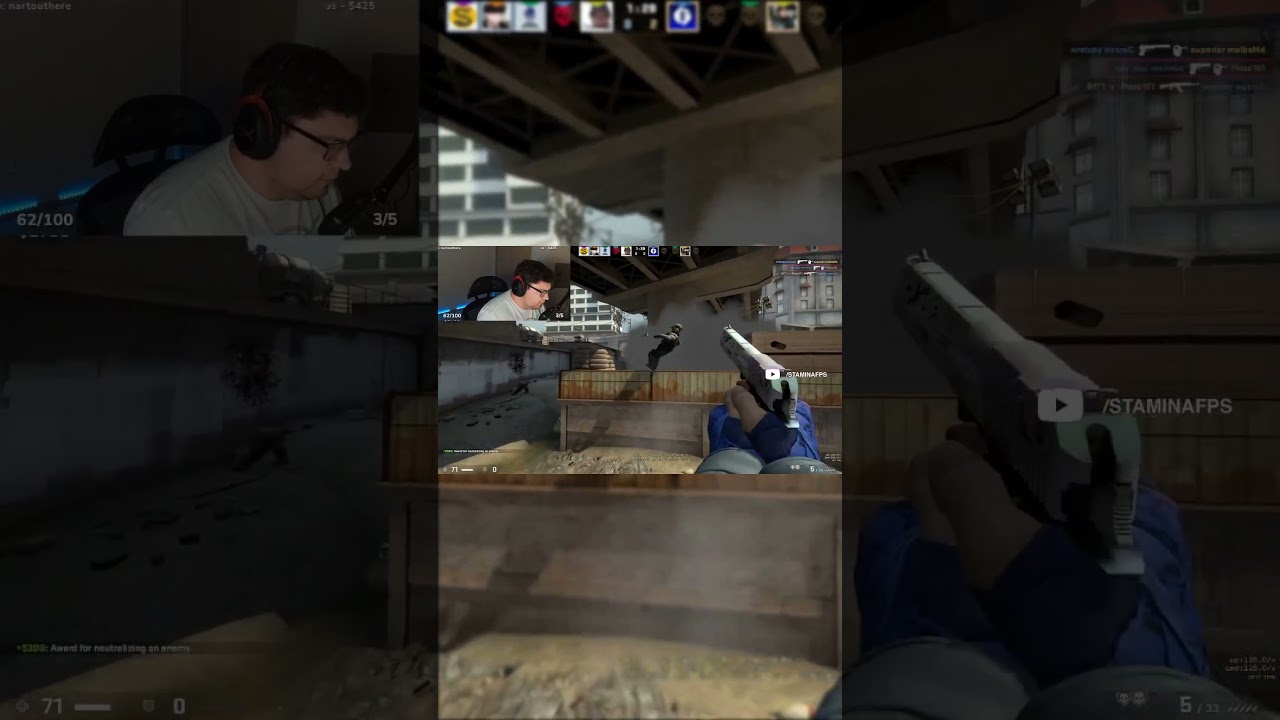 Sometimes the deagle is nice to me... 