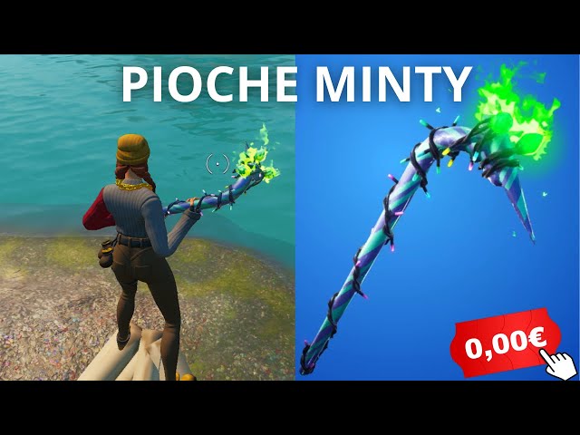 TUTO COMMENT AVOIR LA PIOCHE MINTY GRATUITEMENT SUR FORTNITE !!! 