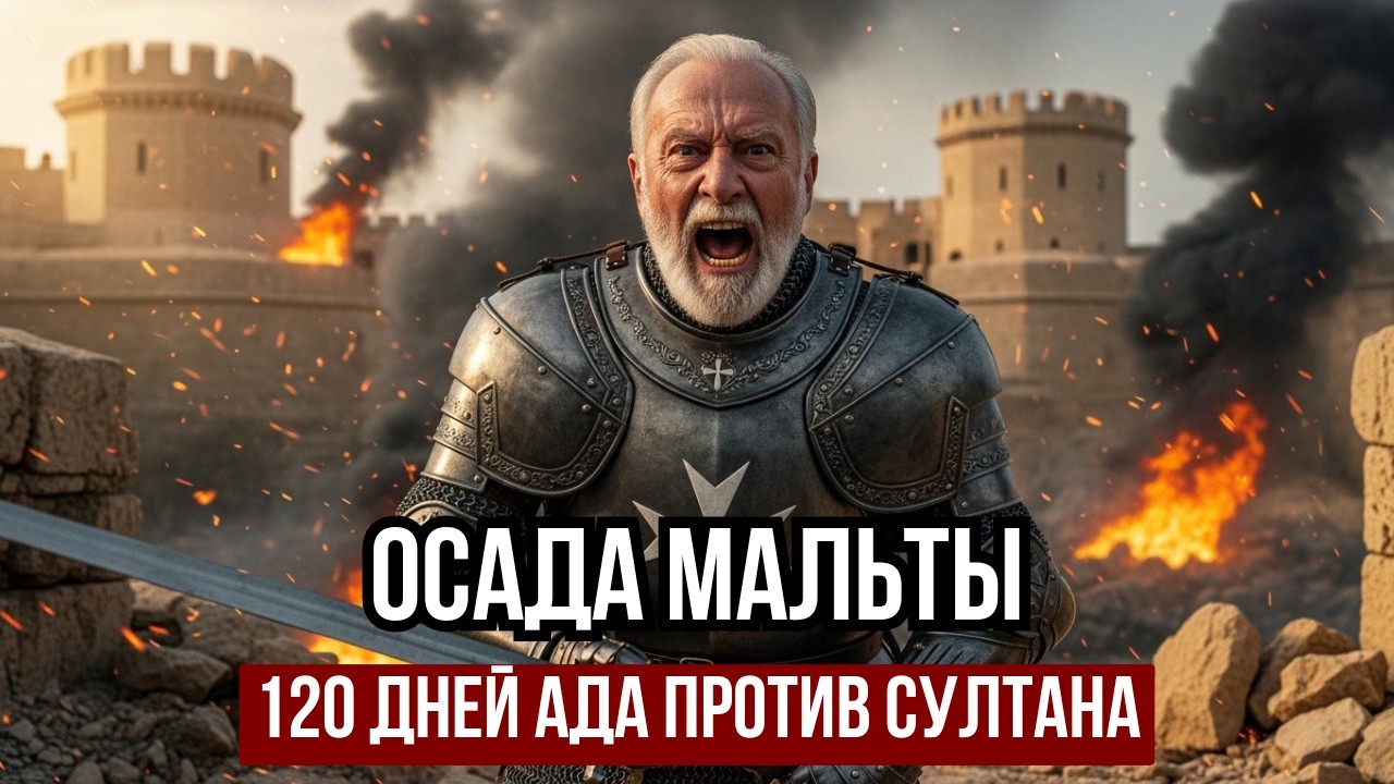 ОСАДА МАЛЬТЫ: 120 дней ада, которые спасли Европу