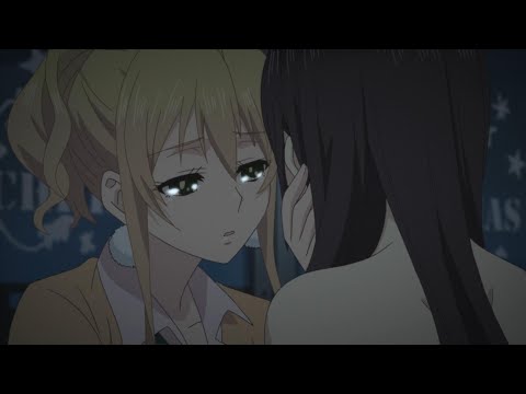 Anime girl kiss girl #4 | Lesbian kiss