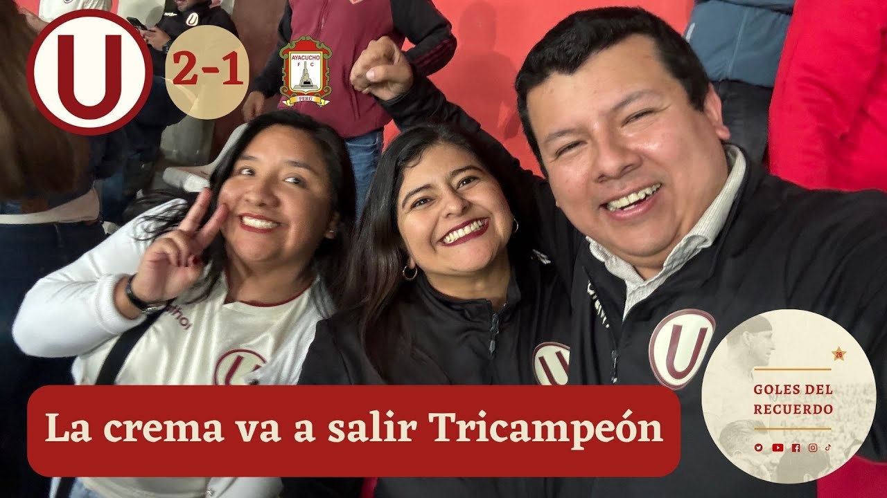 Gol del TUNCHE y EXPLOTA el Nacional - UNIVERSITARIO 2-1 Ayacucho