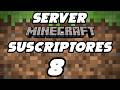 UNETE AL NUEVO SERVER MINECRAFT SURVIVAL PARA SUSCRIPTORES #minecraft #server