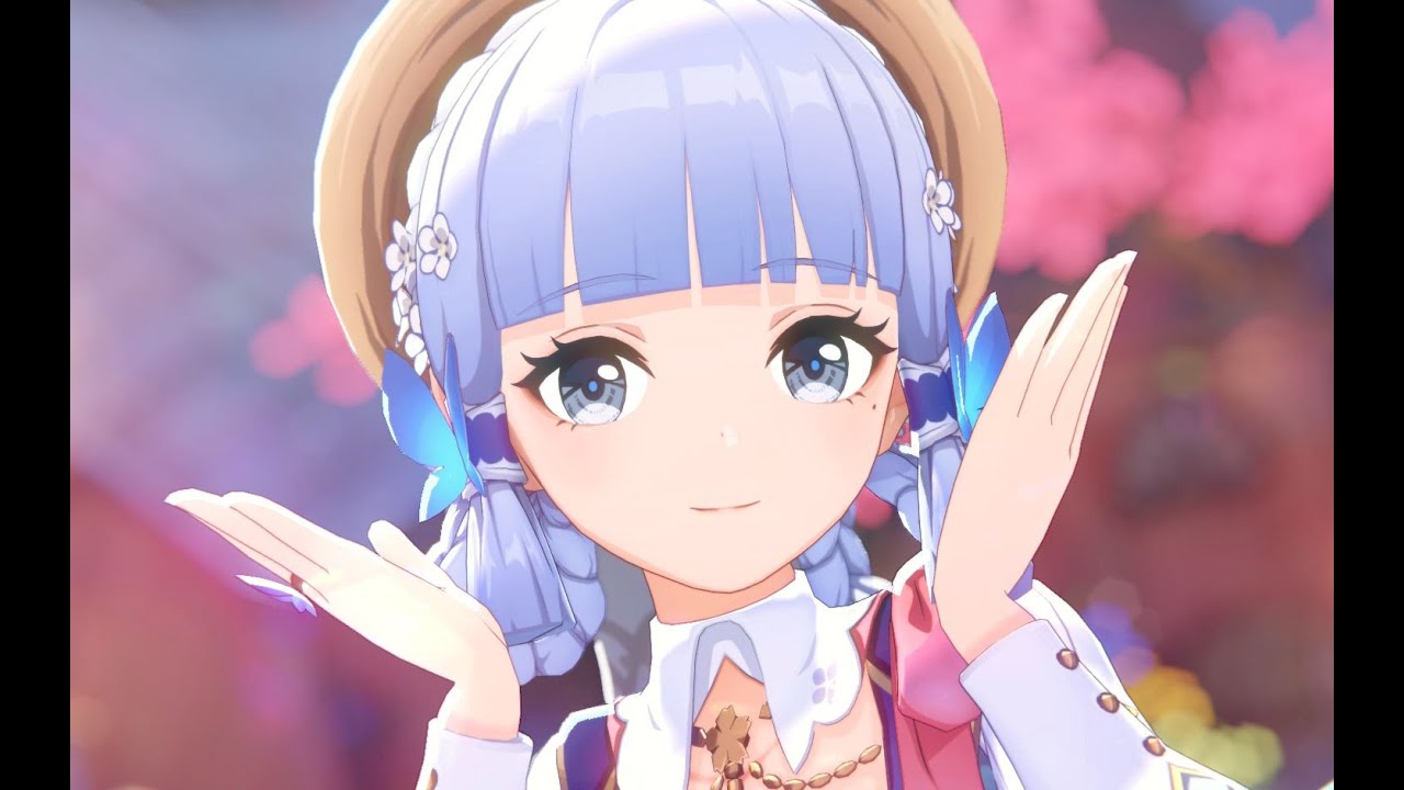 【Genshin Impact MMD／4K／60FPS】Ayaka【还是你的笑容最可爱】