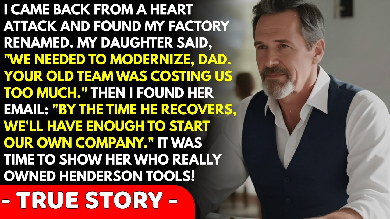 I Recovered From A Heart Attack To Find My Company Renamed. My Daughter Fired My Emp....