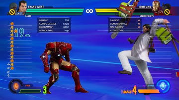 MVCI - Solo lvl 4/5 Frank West Combo