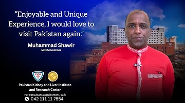 Mr. Muhammad Shawir, MRCS Examiner, served during the MRCS Exam at PKLI