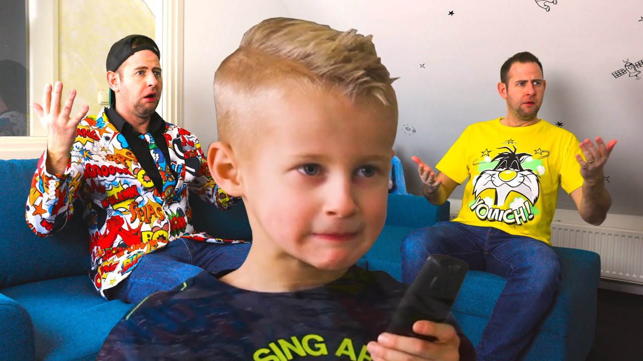 Papa voor de gek houden | kinderfilmpjes | TV kijken - YouTube