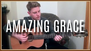 Amazing Grace - Solo Fingerstyle Guitar guitar tab & chords by Paul Ruddy. PDF & Guitar Pro tabs.