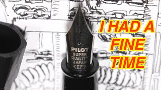 The Pilot Desk Pen Extra FINE FINE FINE