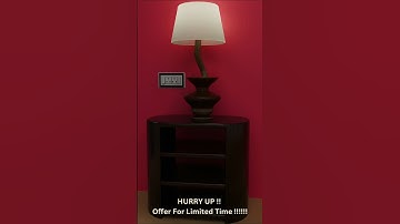 From Wireframe to Render – Realistic Table Lamp 3D Model | Blender | CGTrader Asset Reveal #blender