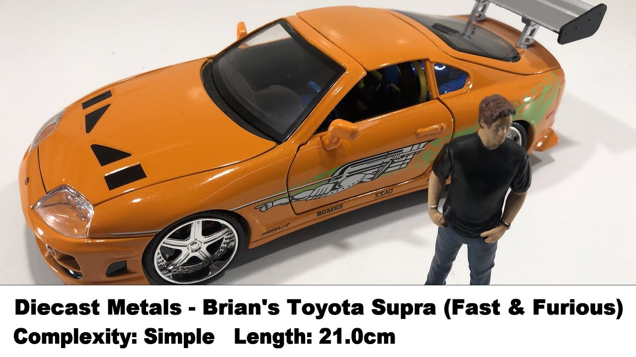 fast and furious metal diecast